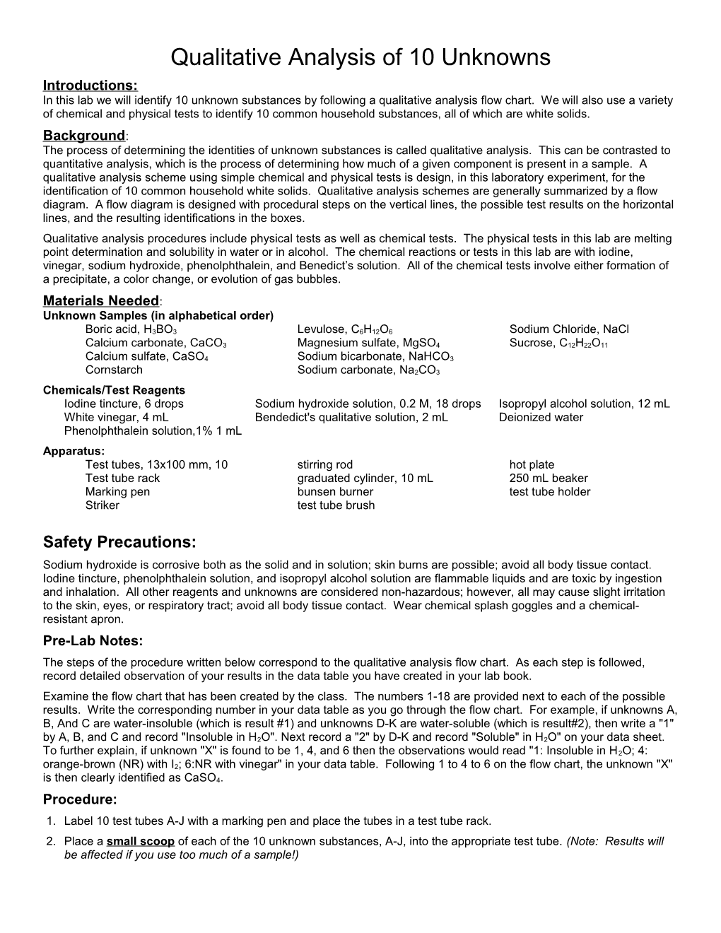 Qualitative Analysis of 11 Unknowns