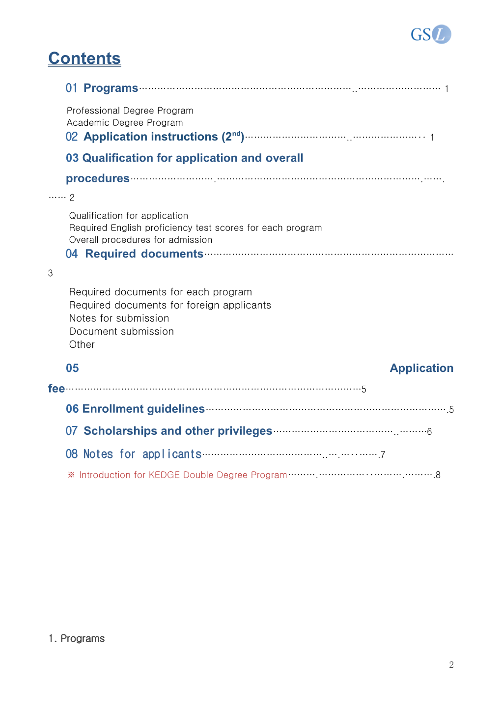 03Qualification for Application and Overall