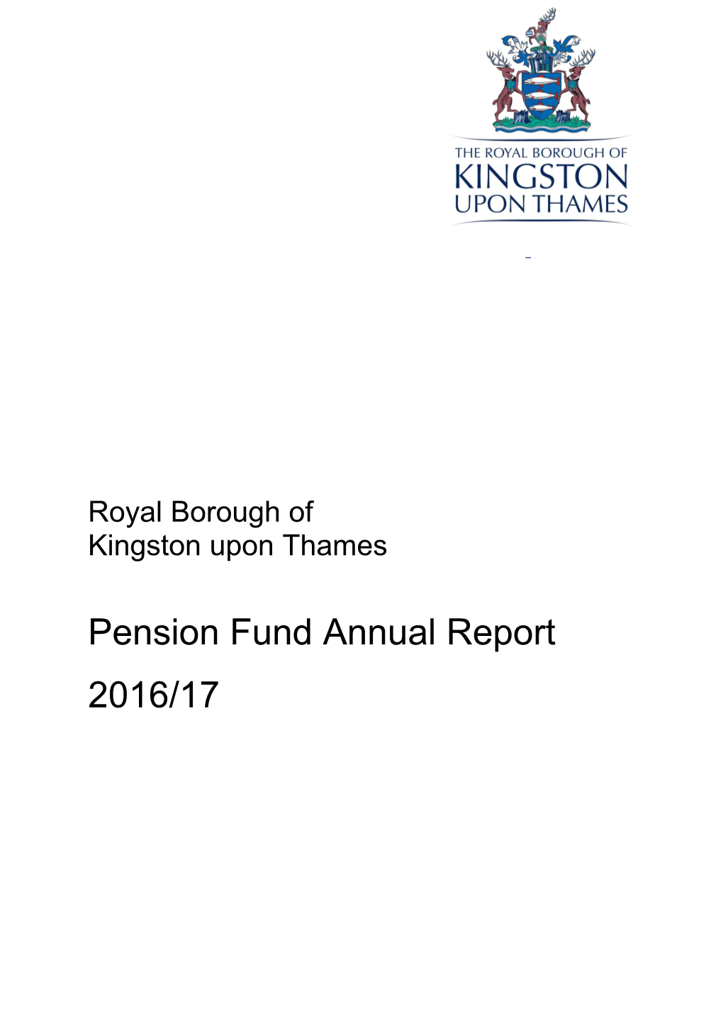 Royal Borough of Kingston Upon Thames Pension Fund