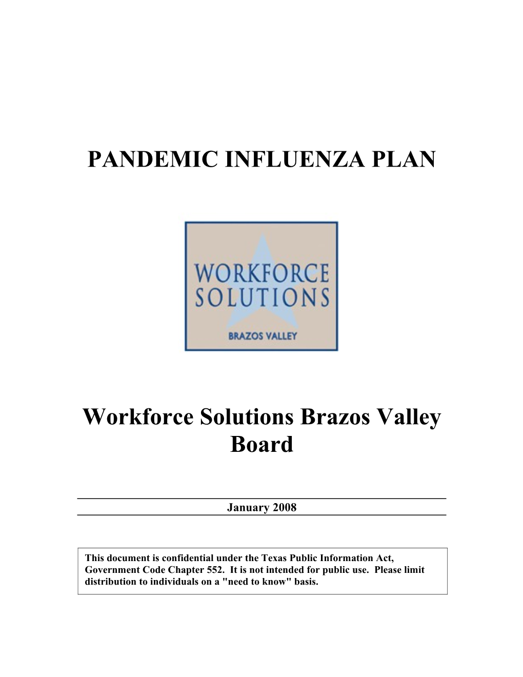 Workforce Solutions Bravos Valley Board