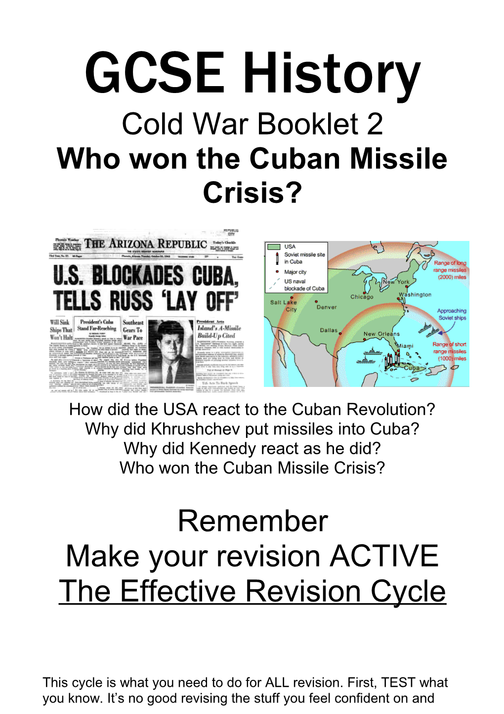 How Did the USA React to the Cuban Revolution?
