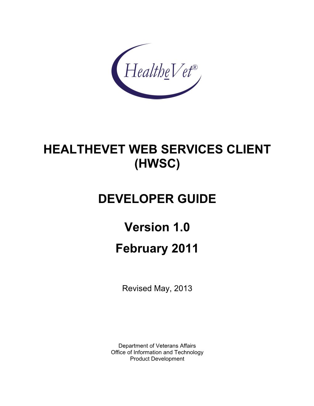 HWSC 1.0 Developer Guide
