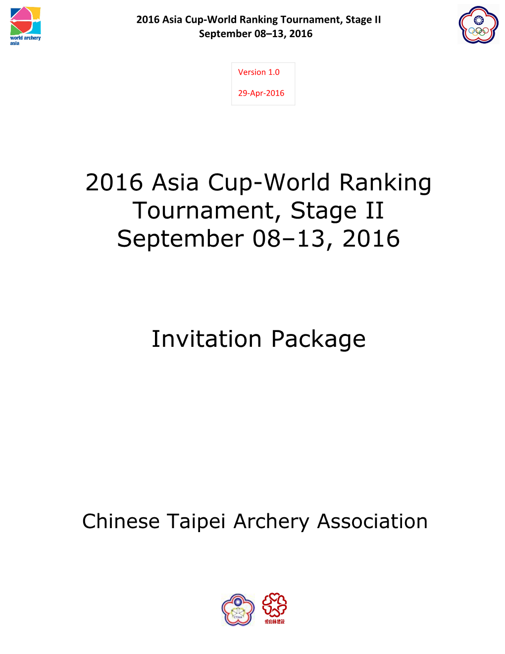 2016 Asia Cup-World Ranking Tournament, Stage II