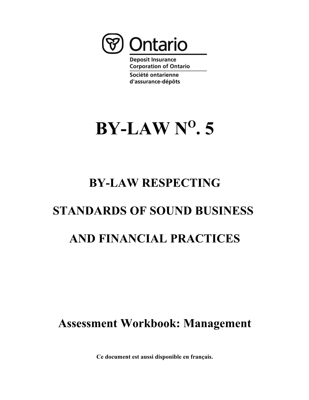 Standards of Sound Business and Financial Parctices
