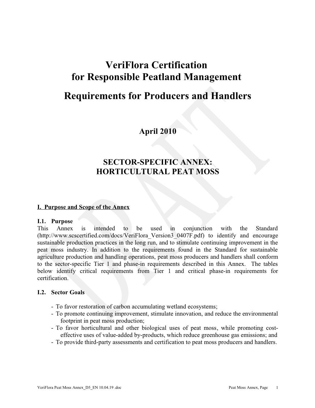 For Responsible Peatland Management