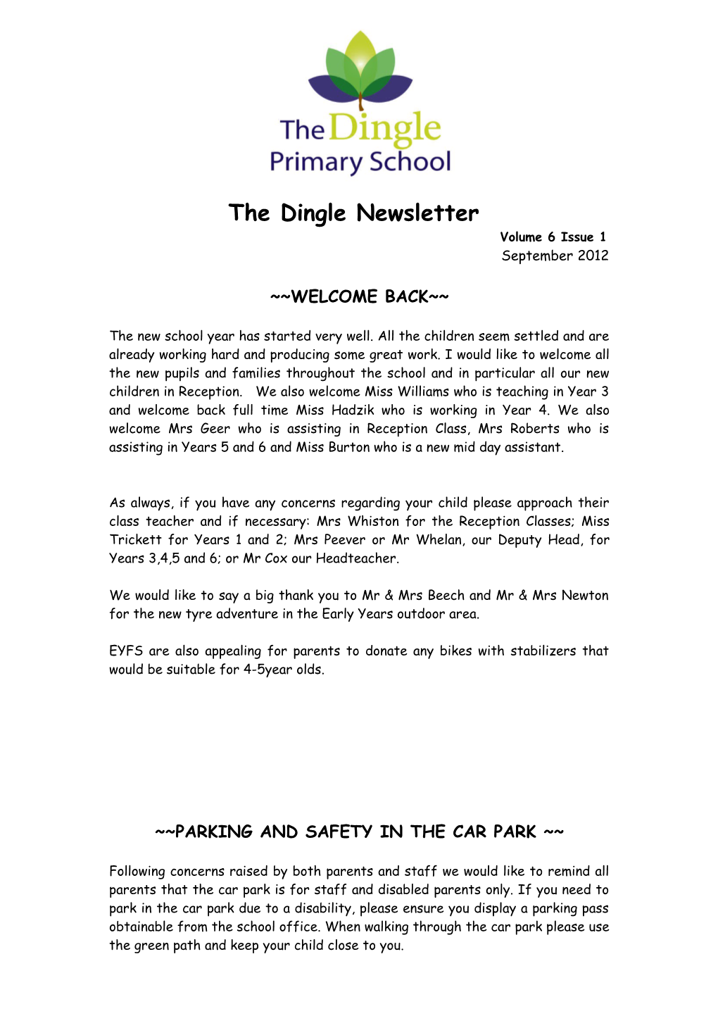 The Dingle Newsletter