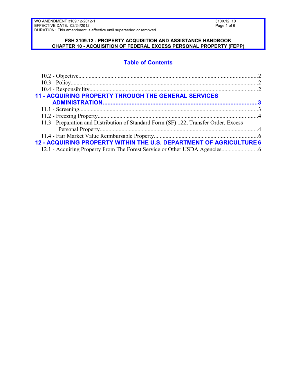 11 - Acquiring Property Through the General Services Administration