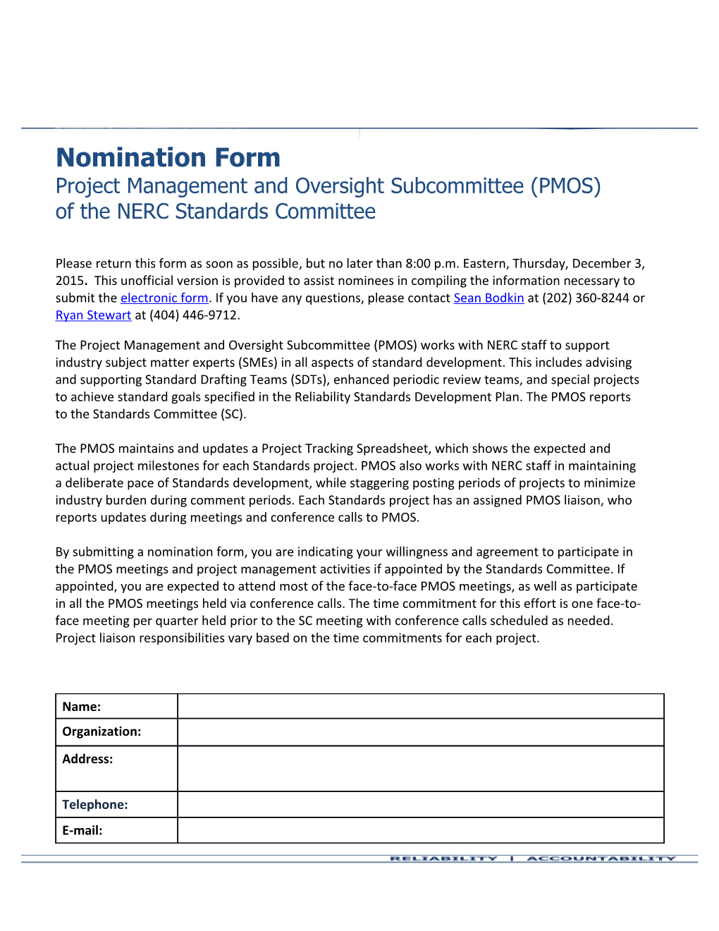 PMOS Nomination Form November 2015