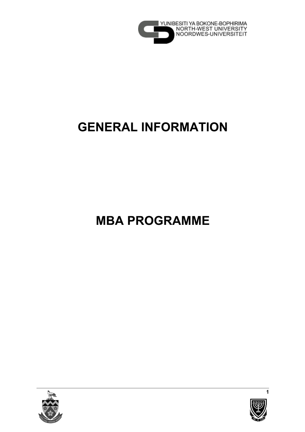 Masters Degree in Business Administration (Mba)