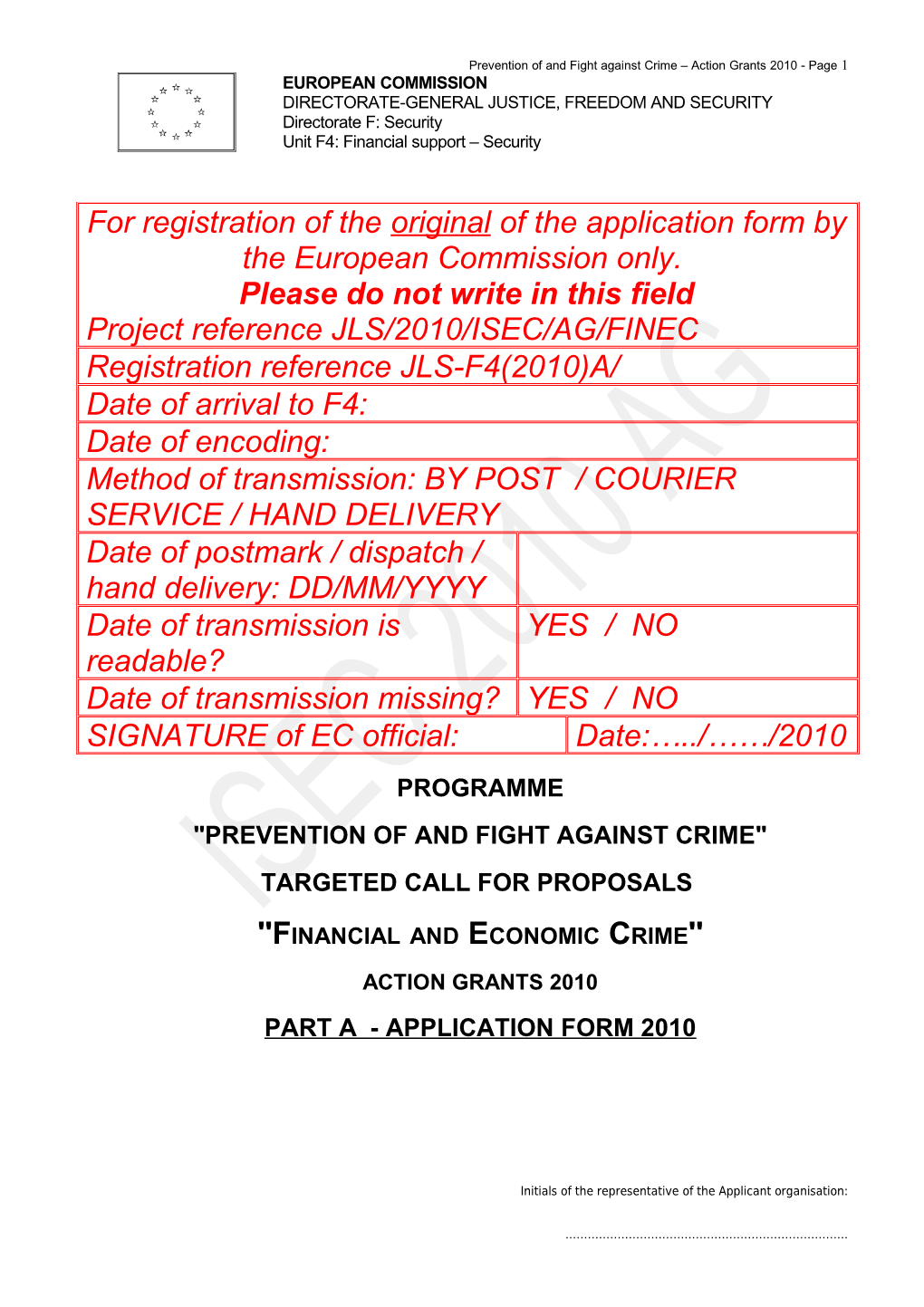 Jai - Proposal Form