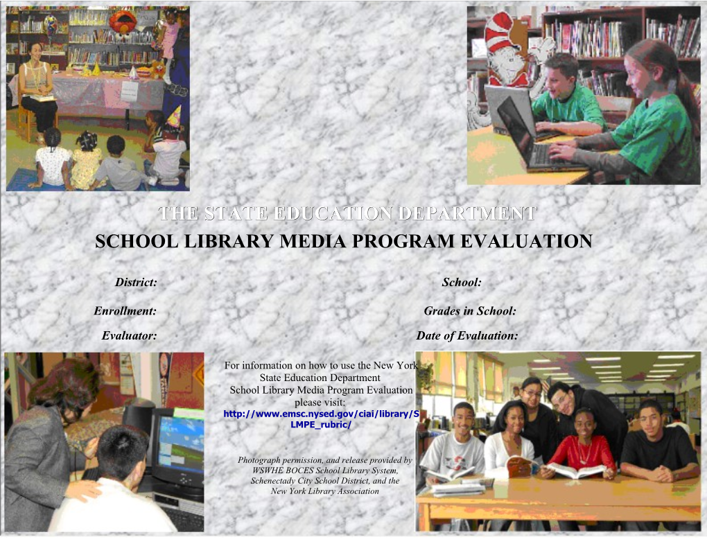New York City School Library Media Program Evaluation