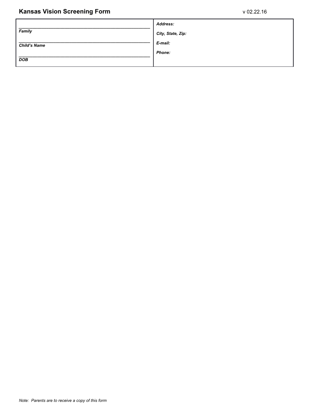 Kansas Vision Screening Form V02.22.16