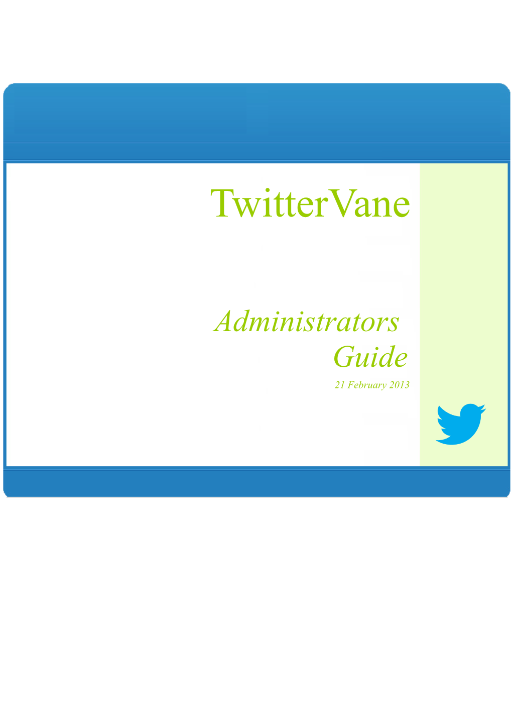 Administrators Guide