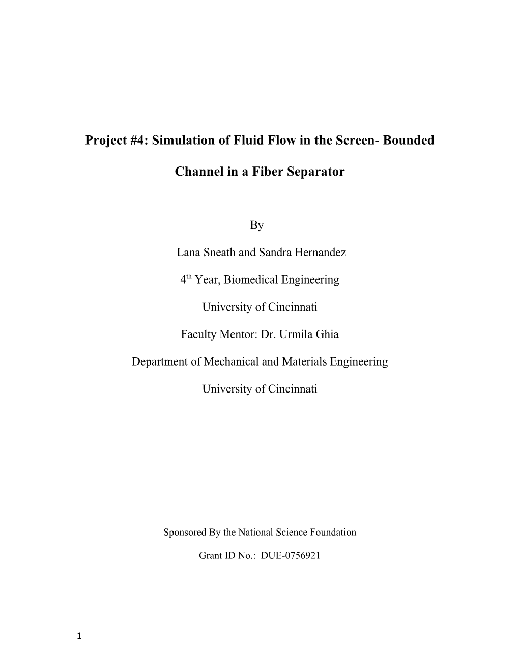 2013-FALL-AY-REU Project4 Fluid-Flow Technical Paper Final