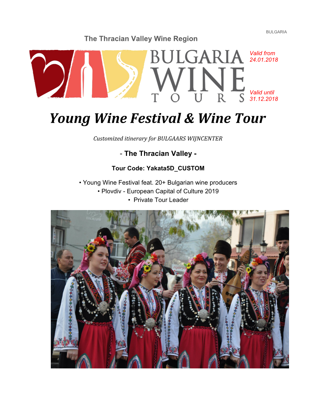 Young Wine Festival & Wine Tour