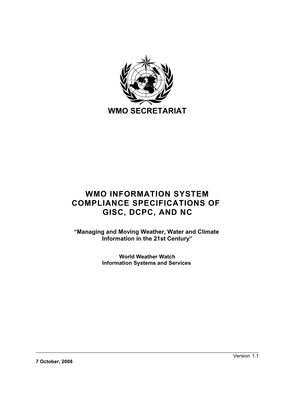 WIS Compliance Specifications