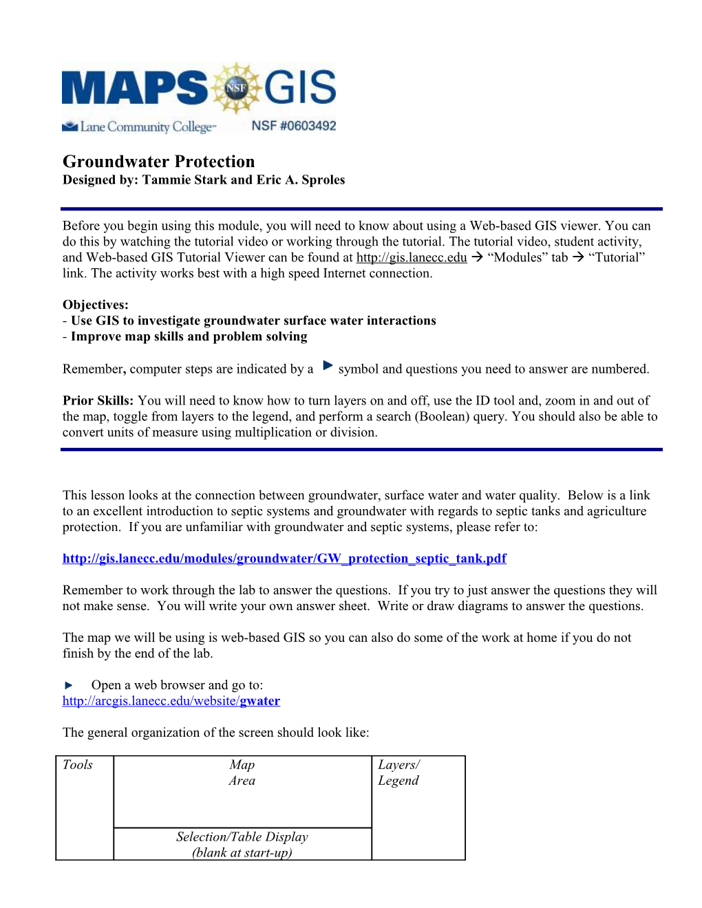 Use GIS to Investigate Groundwater Surface Water Interactions