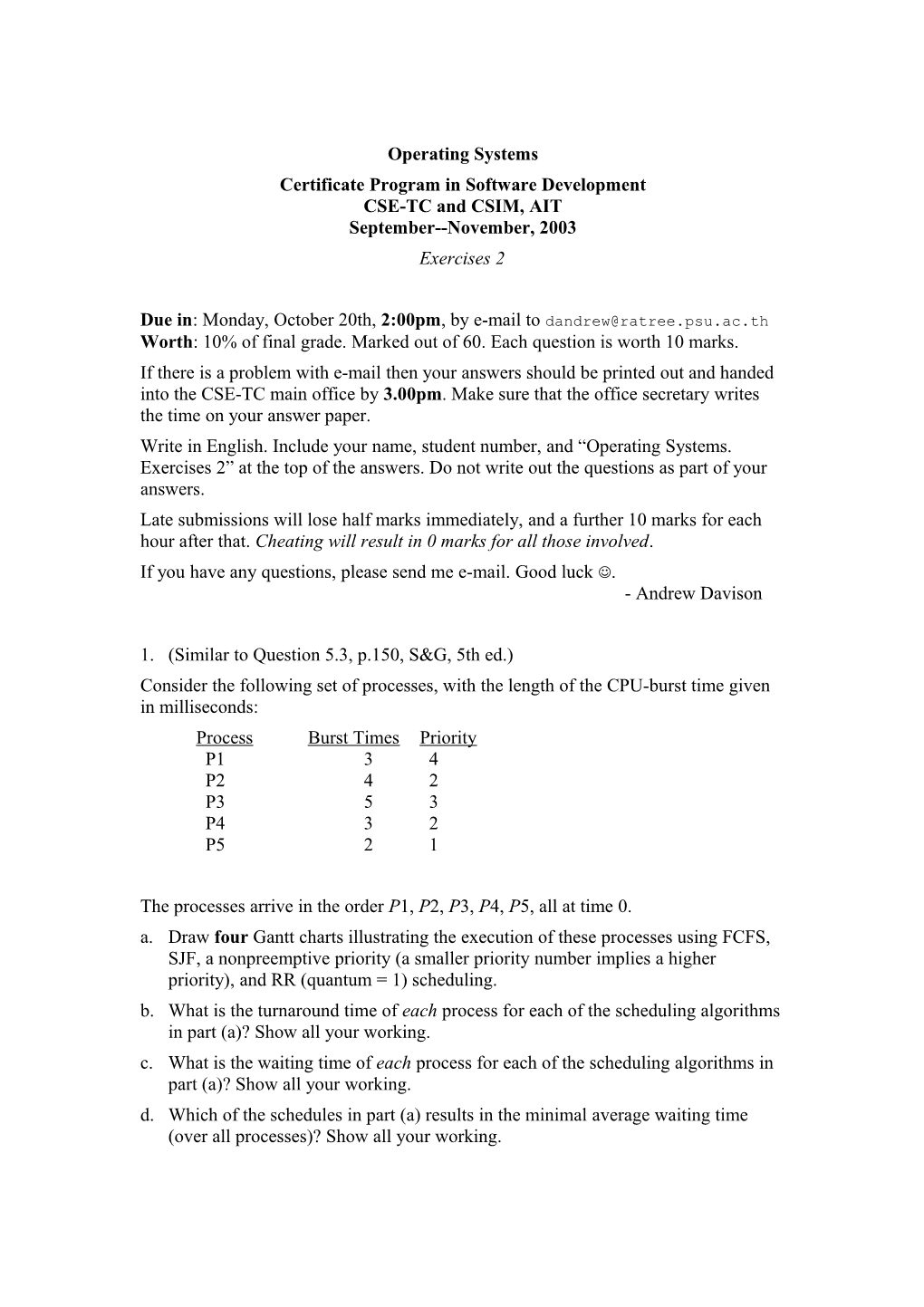 Mathematics for Computer Engineering