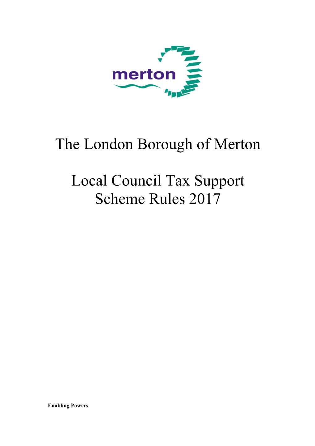 The London Borough of Merton