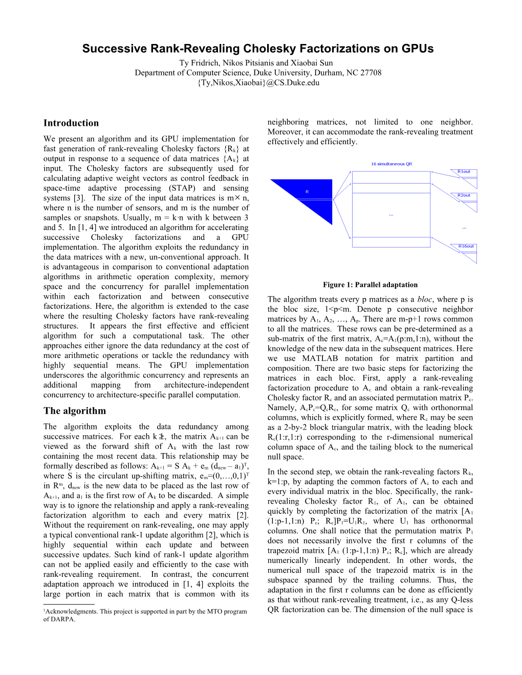 Resource Management for Digital Signal Processing Via Distributed Parallel Computing