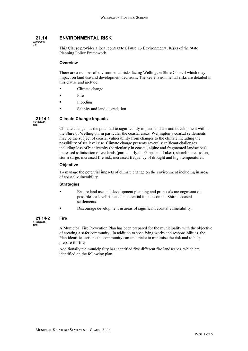 Wellingtonplanning Scheme