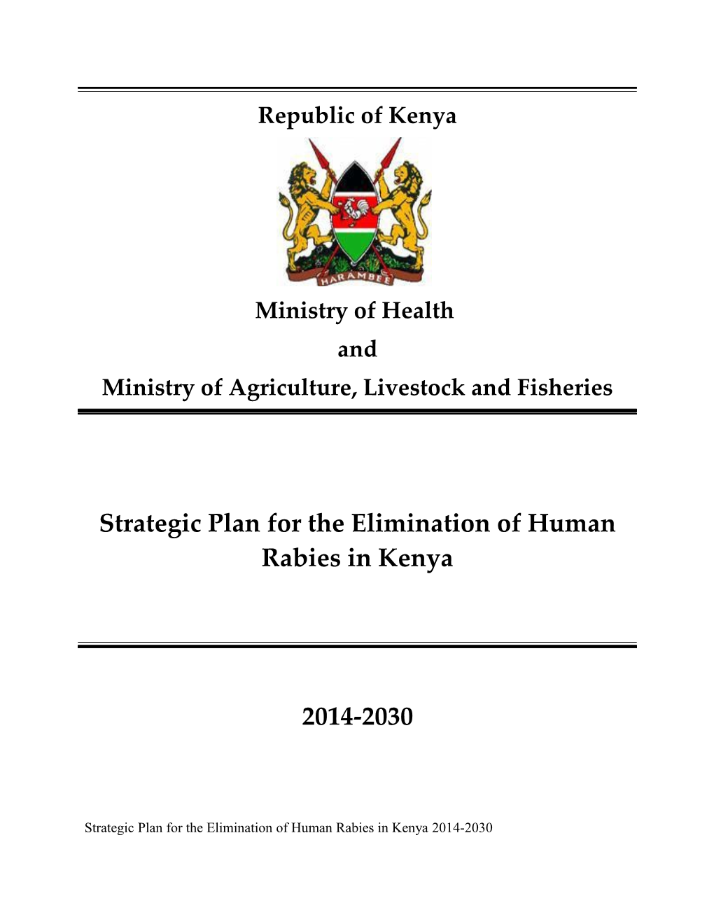 Ministry Agriculture, Livestock and Fisheries