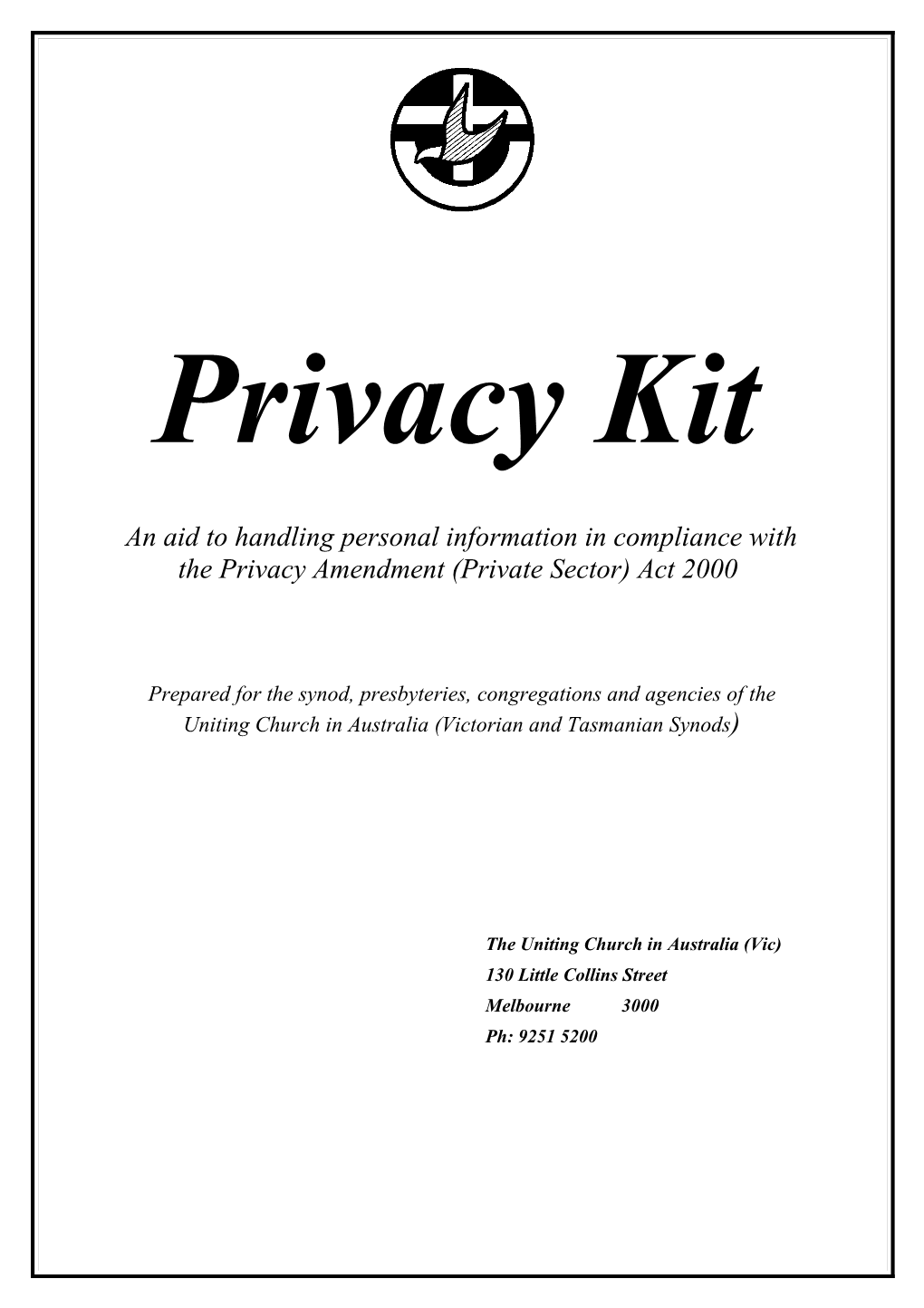 Privacy Checklist for Collecting Information