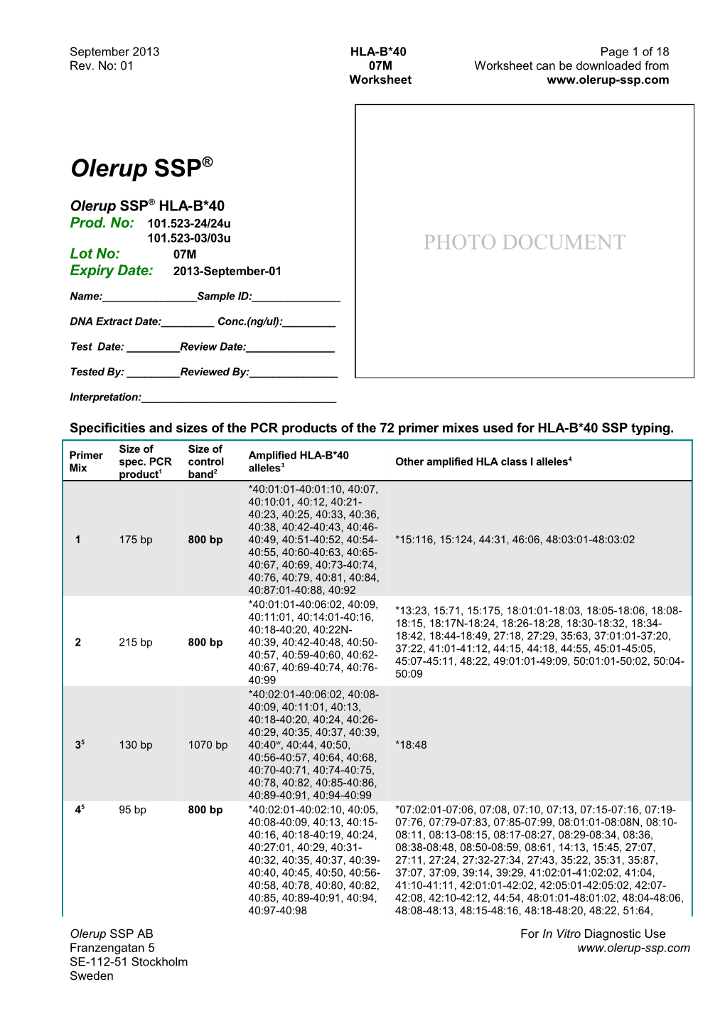 Rev. No: 0107Mworksheet Can Be Downloaded From