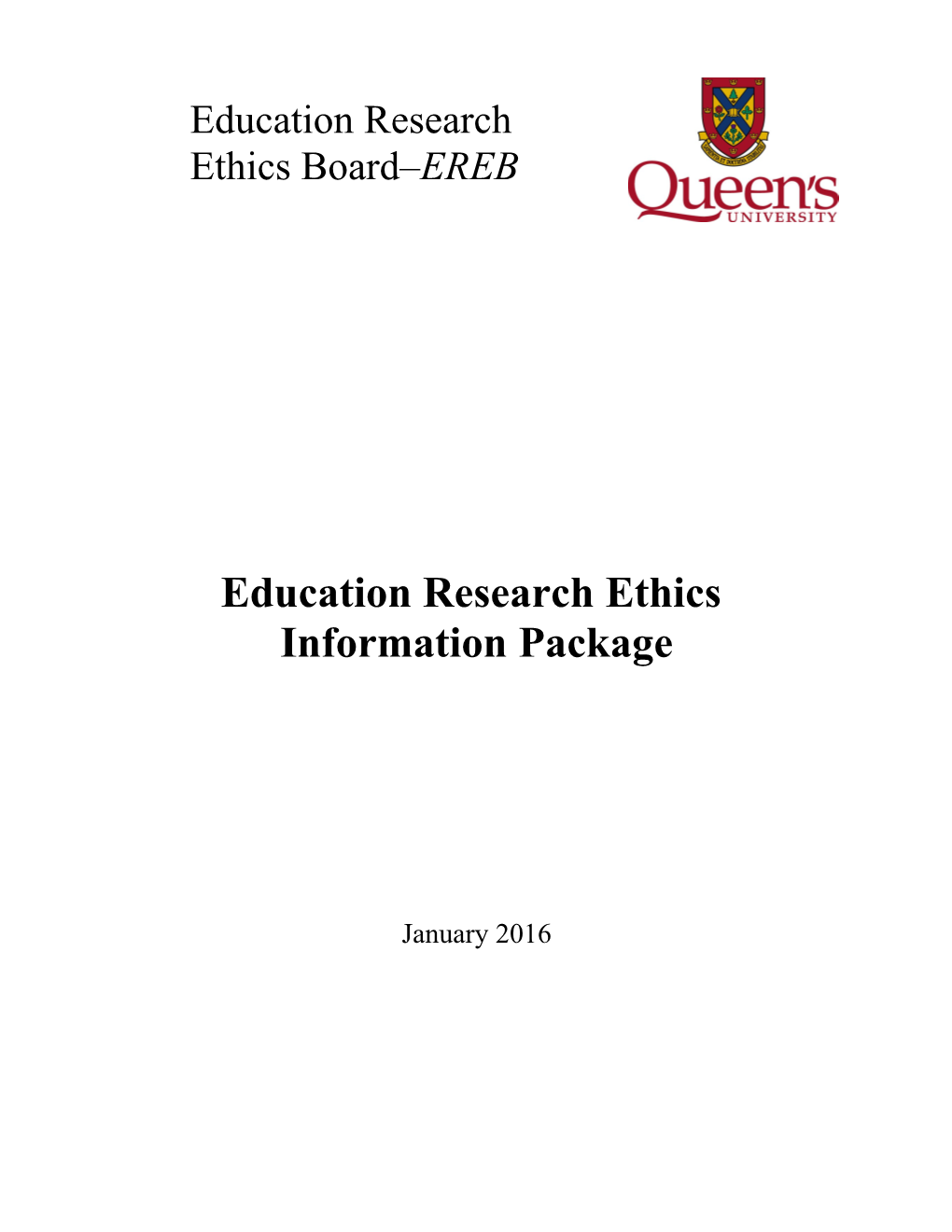 Education Research Ethics