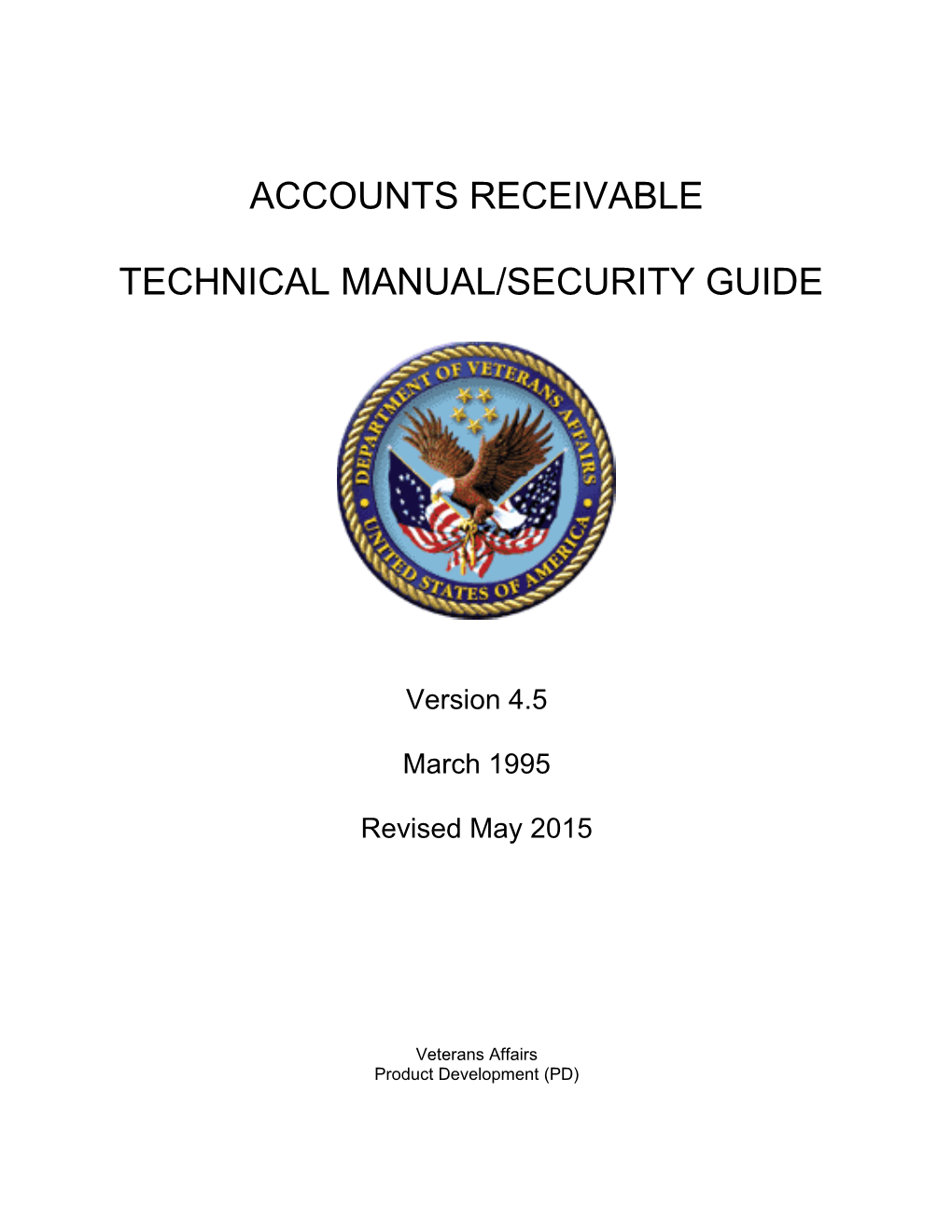 Accounts Receivable Technical Manual