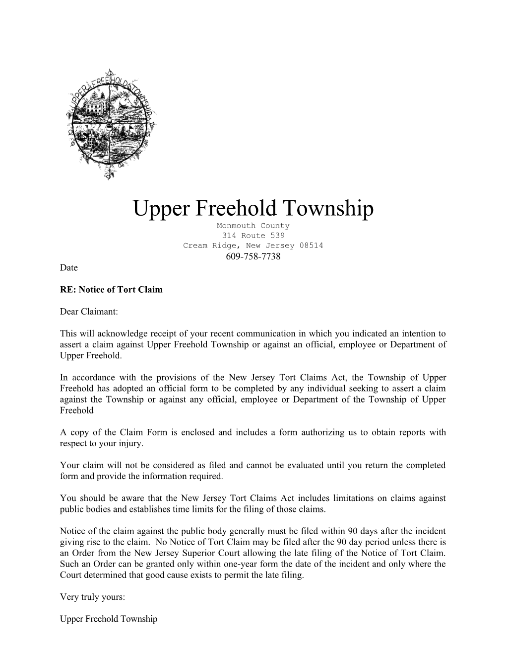 Upper Freehold Township