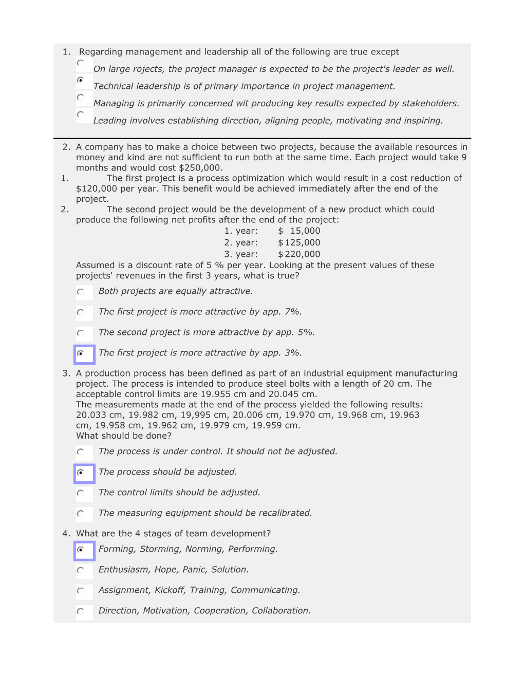 20% After Submission of Prototype (+ 5% If Delivered One Week Early)