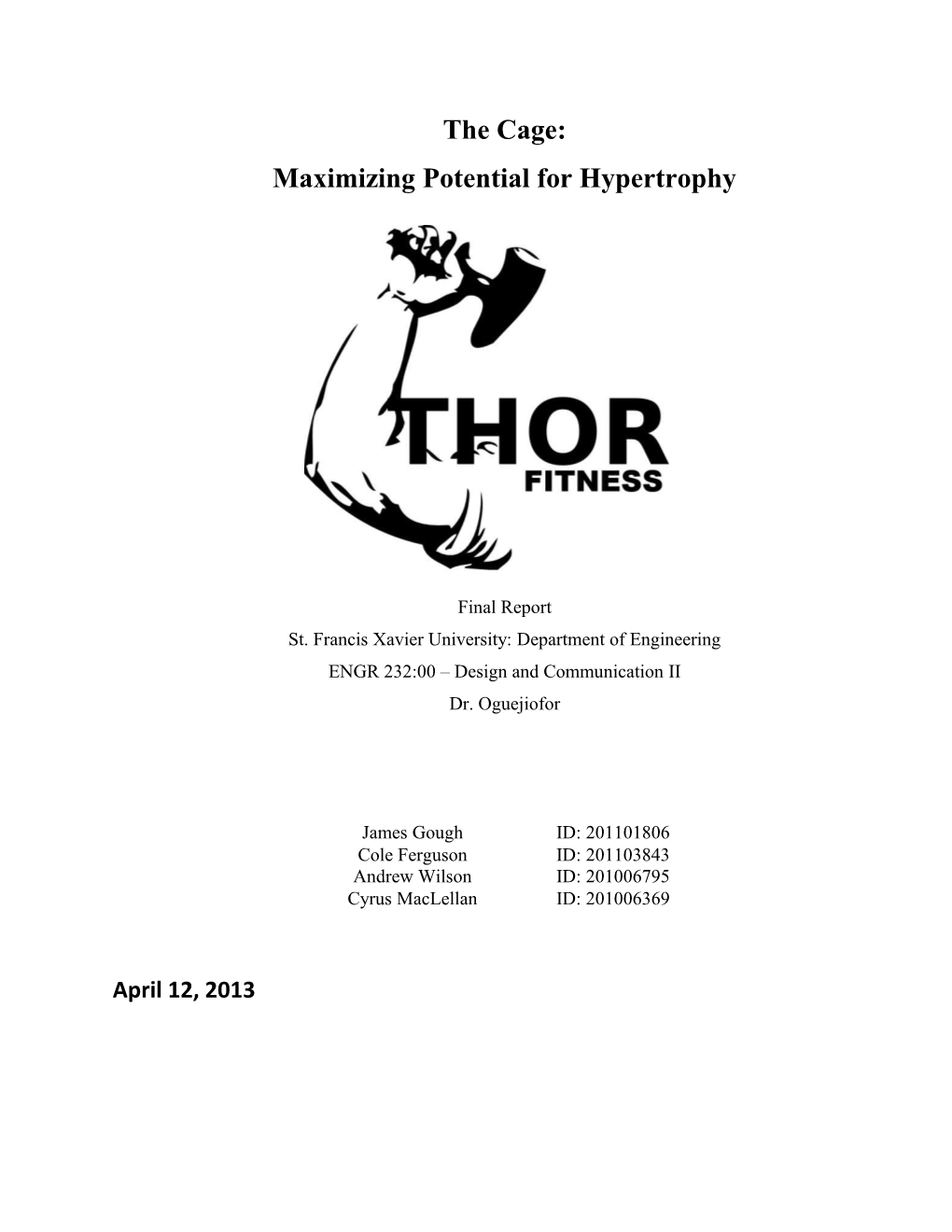 Maximizing Potential for Hypertrophy