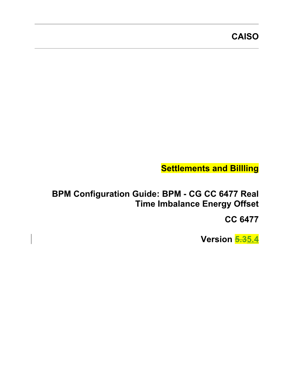 BPM - CG CC 6477 Real Time Imbalance Energy Offset