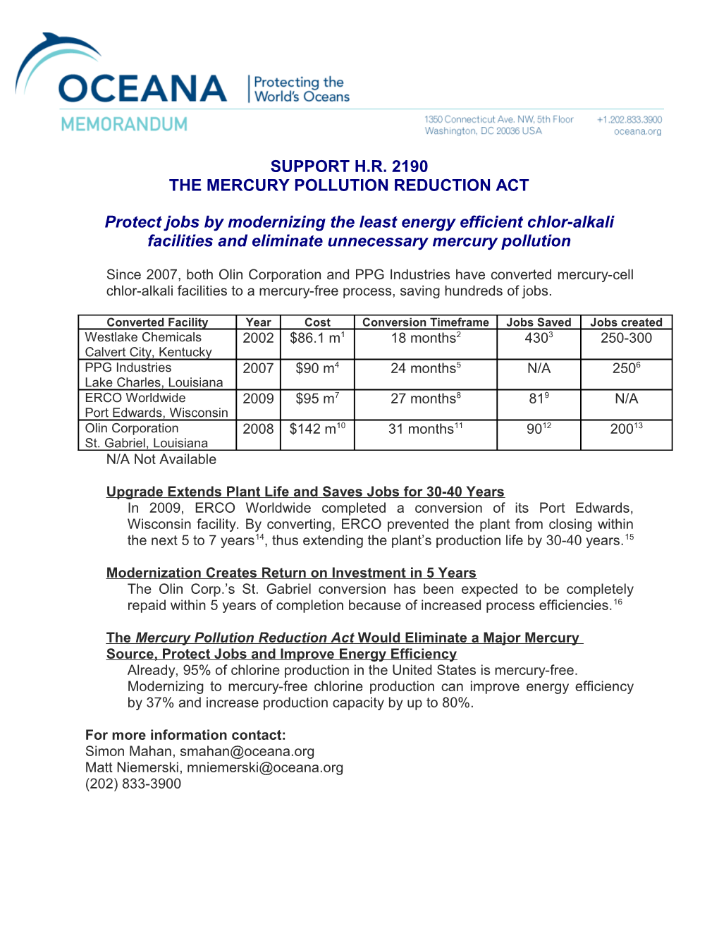 The Mercury Pollution Reduction Act