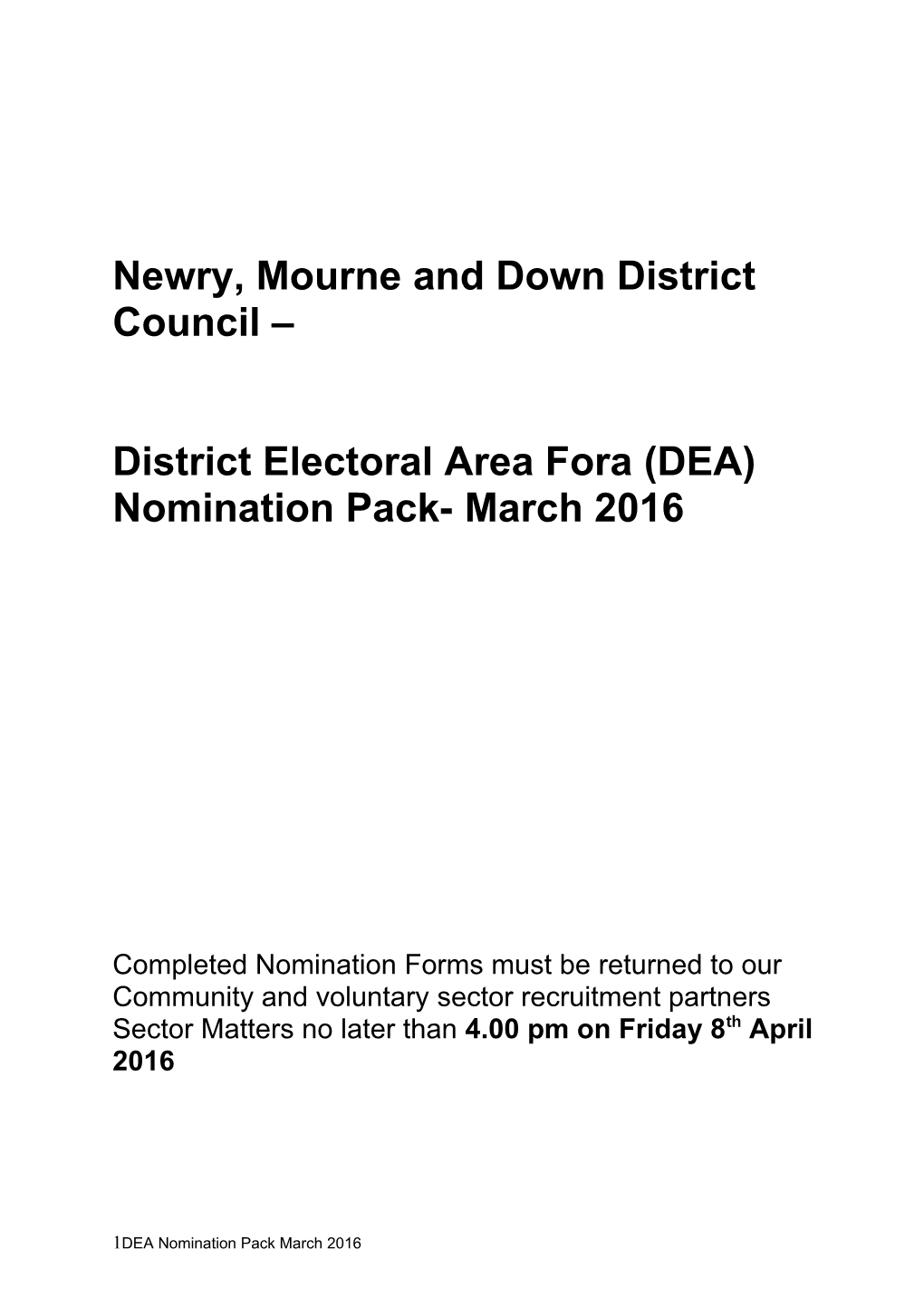 Newry, Mourne and Down District Council