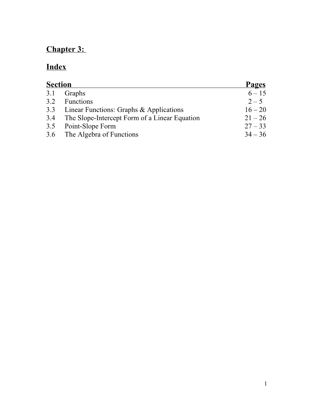 3.4The Slope-Intercept Form of a Linear Equation 21 26