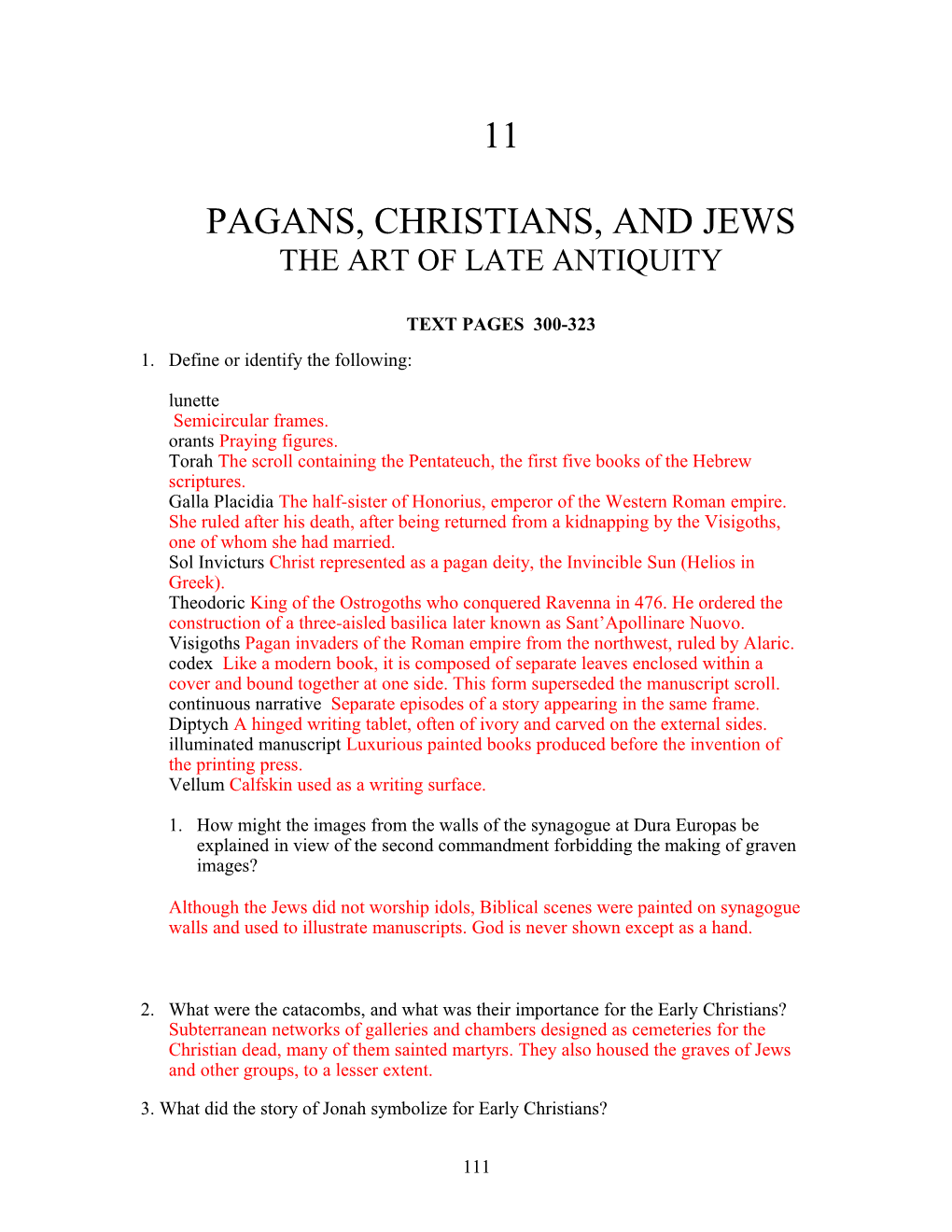 Pagans, Christians, and Jews