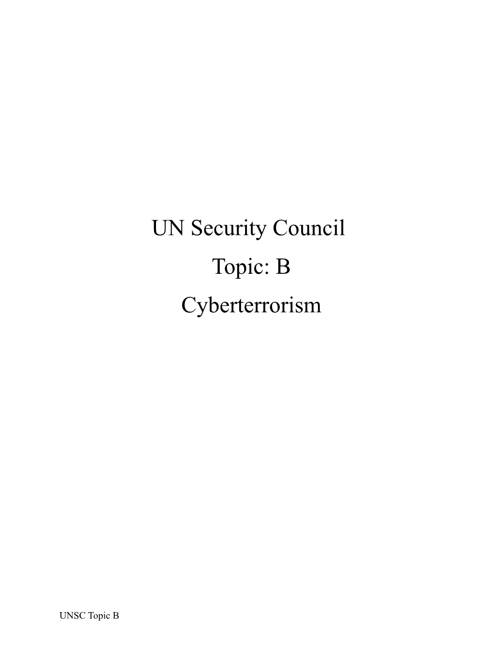 UN Security Council