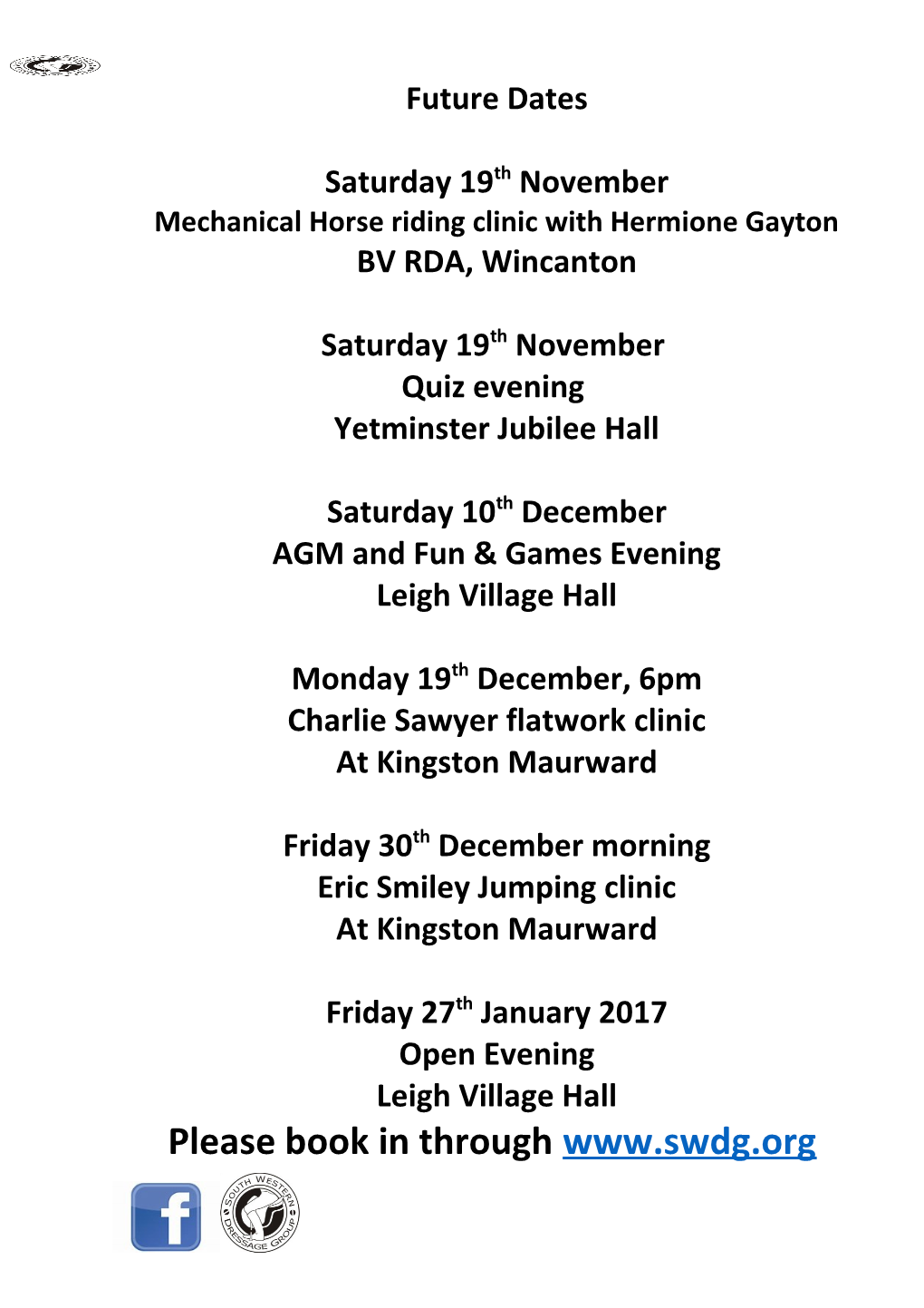 Mechanical Horse Riding Clinic with Hermione Gayton