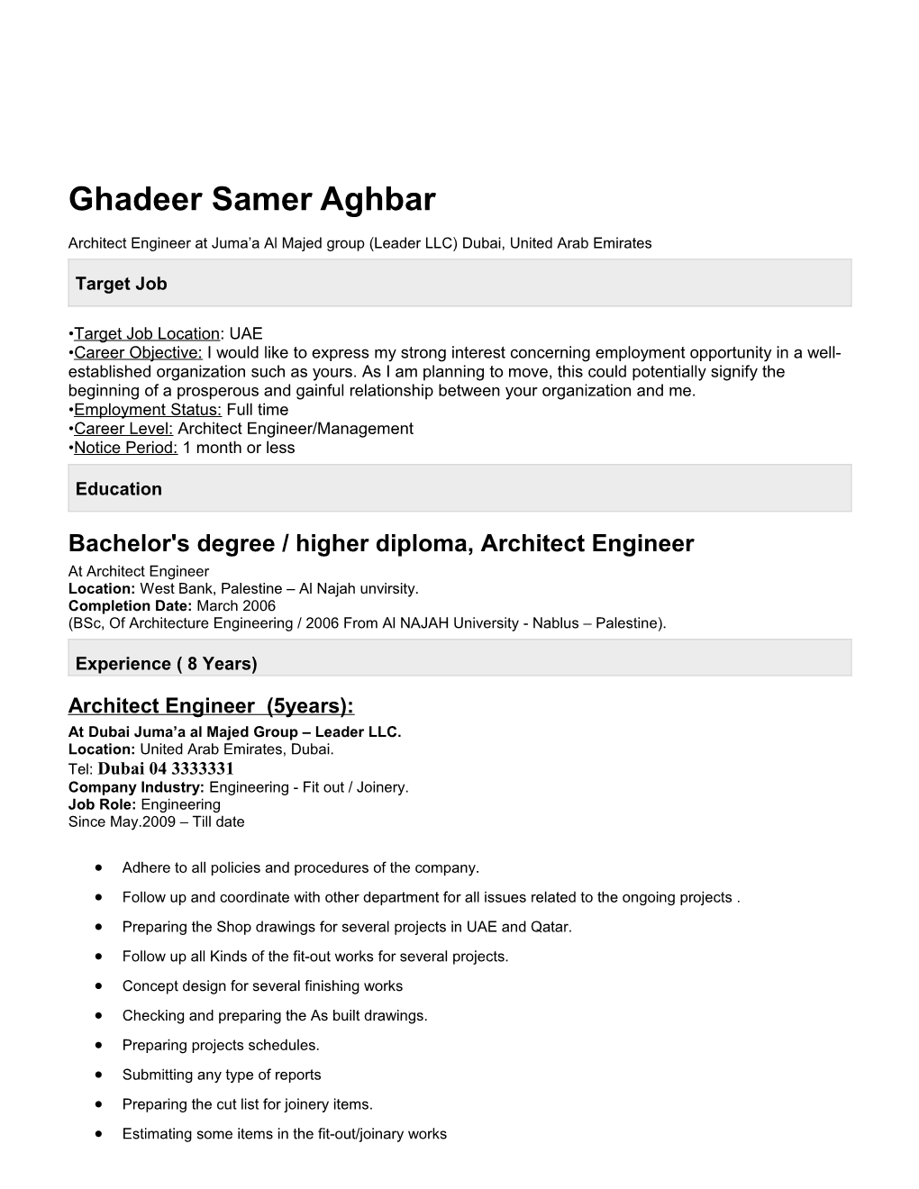 Ghadeer Samer Aghbar