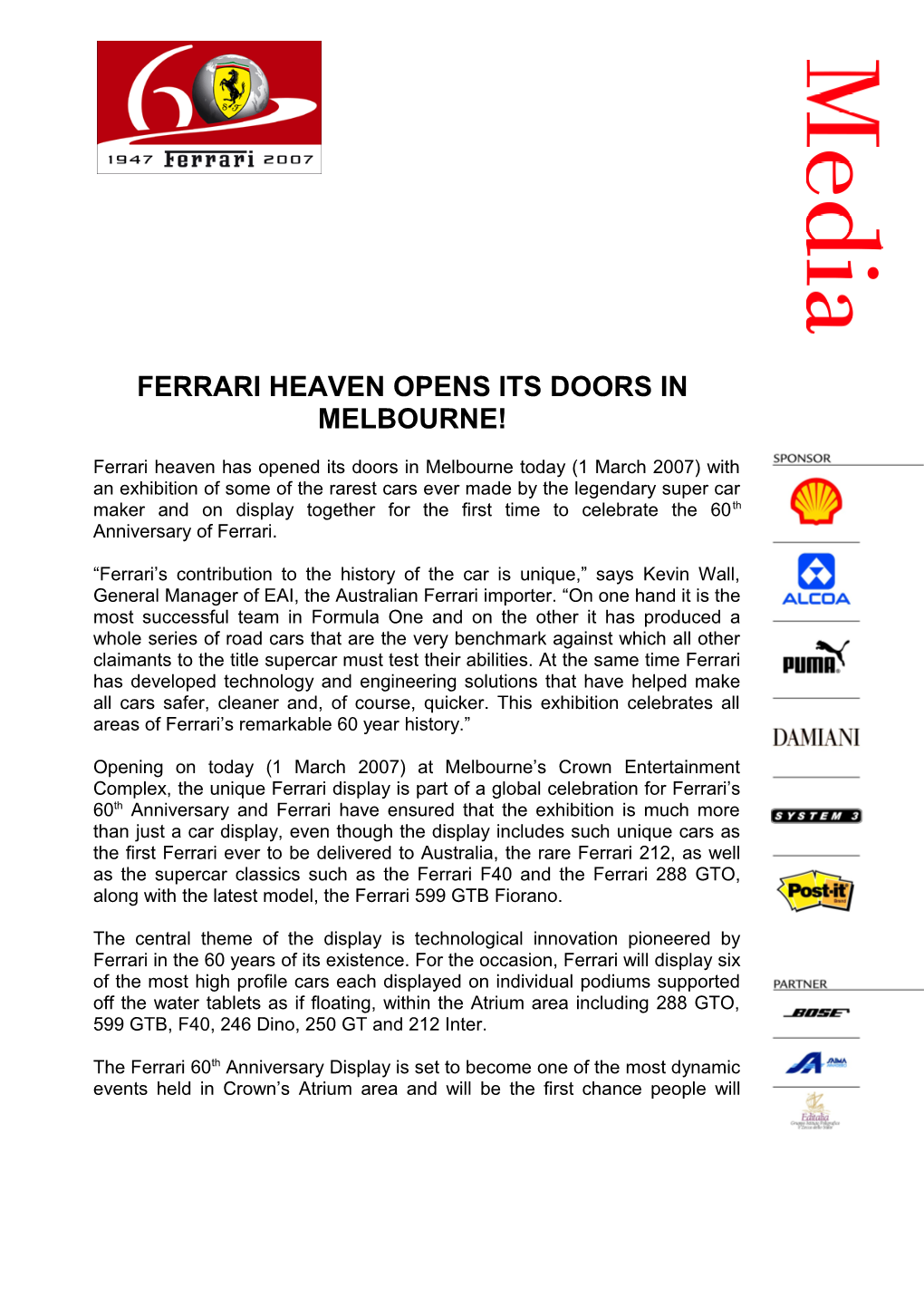 Ferrariheaven Opens Its Doors in Melbourne!