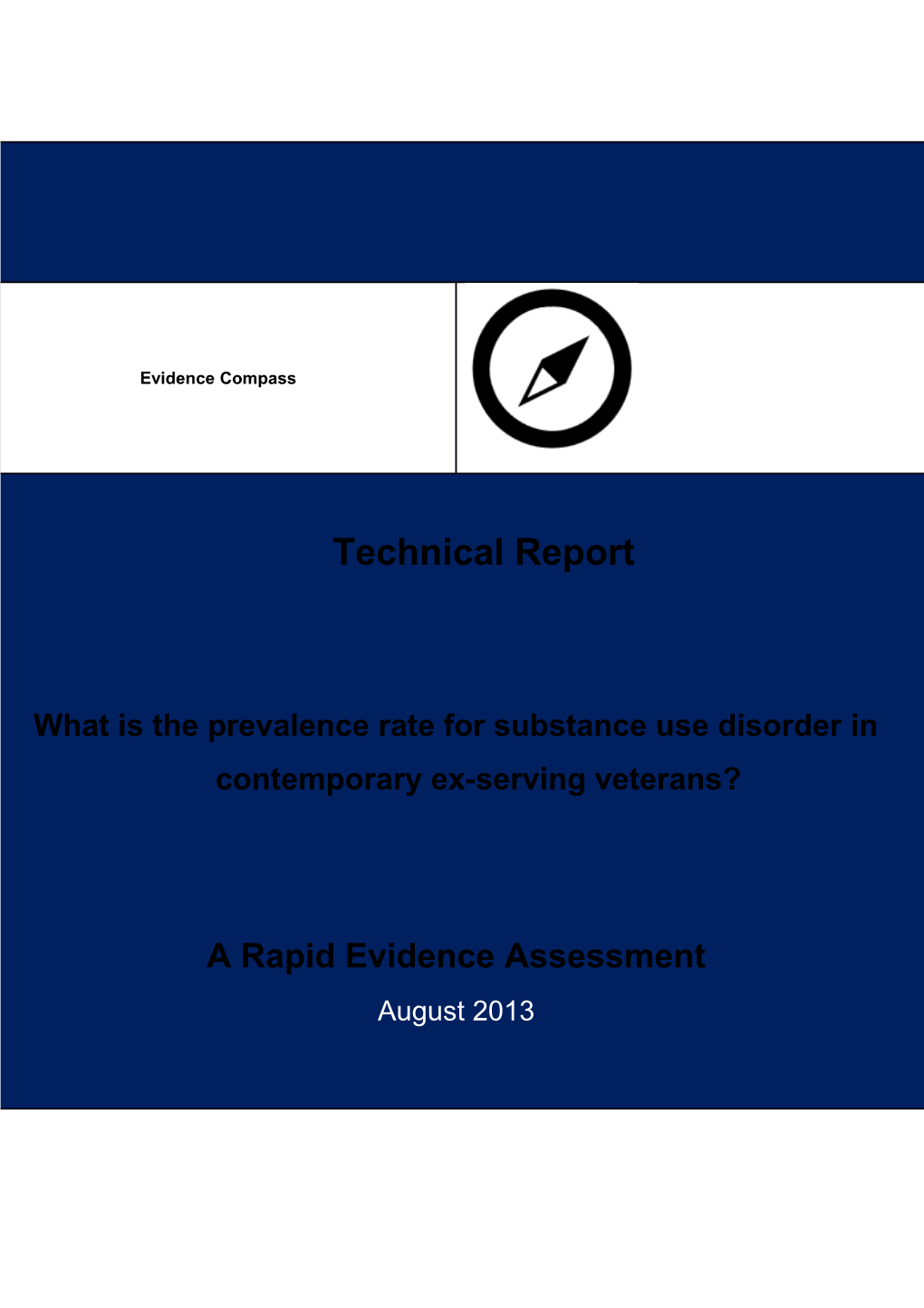 What Is the Prevalence Rate for Substance Use Disorder in Contemporary Ex-Serving Veterans?