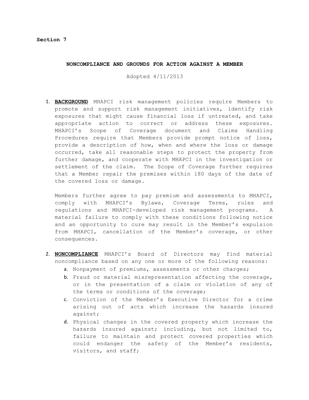 Draft Policy on Property from SAM (REDLINED) (01388030)