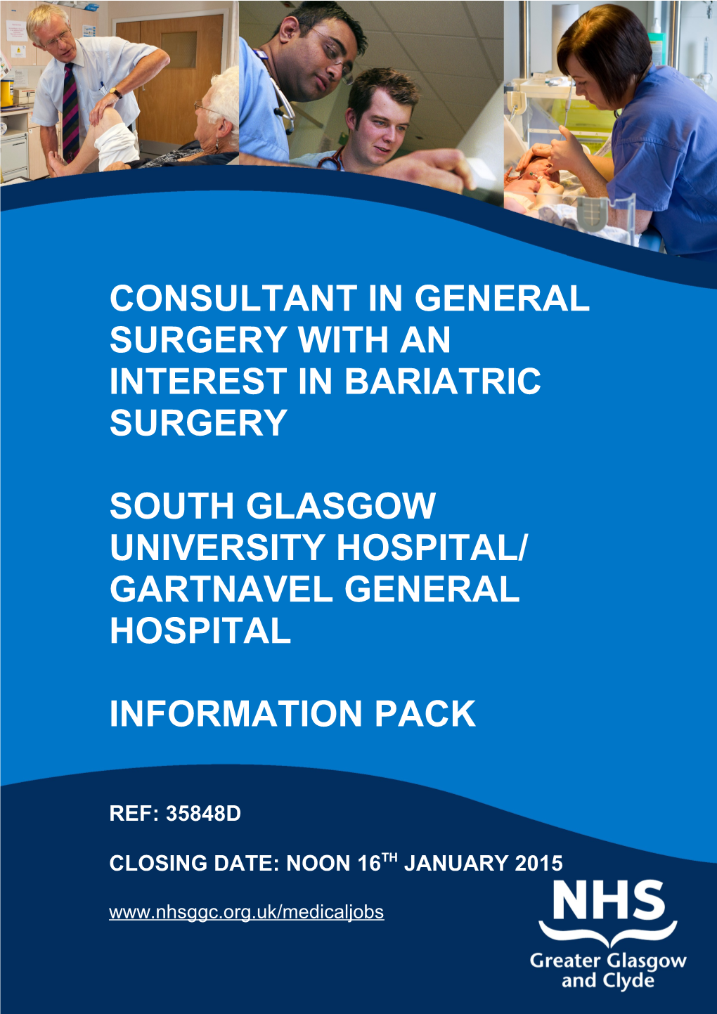 Consultant in General SURGERY with an Interest in Bariatric Surgery