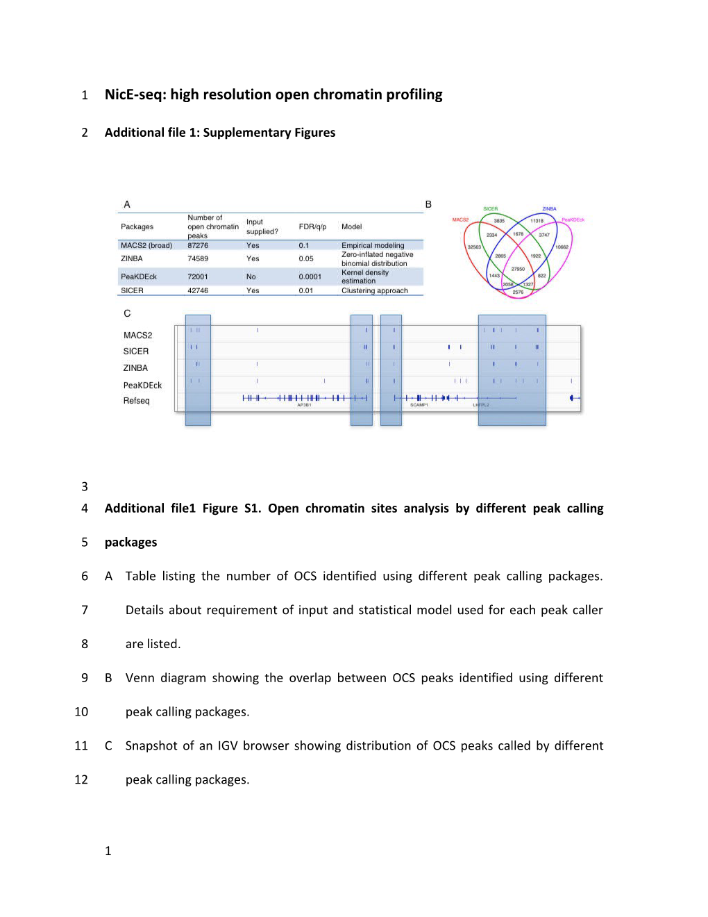 Nice-Seq: High Resolution Open Chromatin Profiling