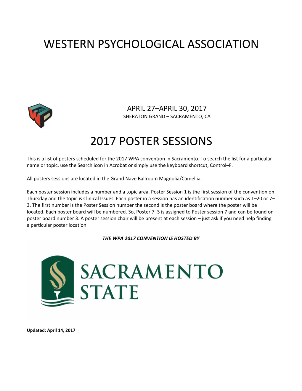 Westernpsychological Association