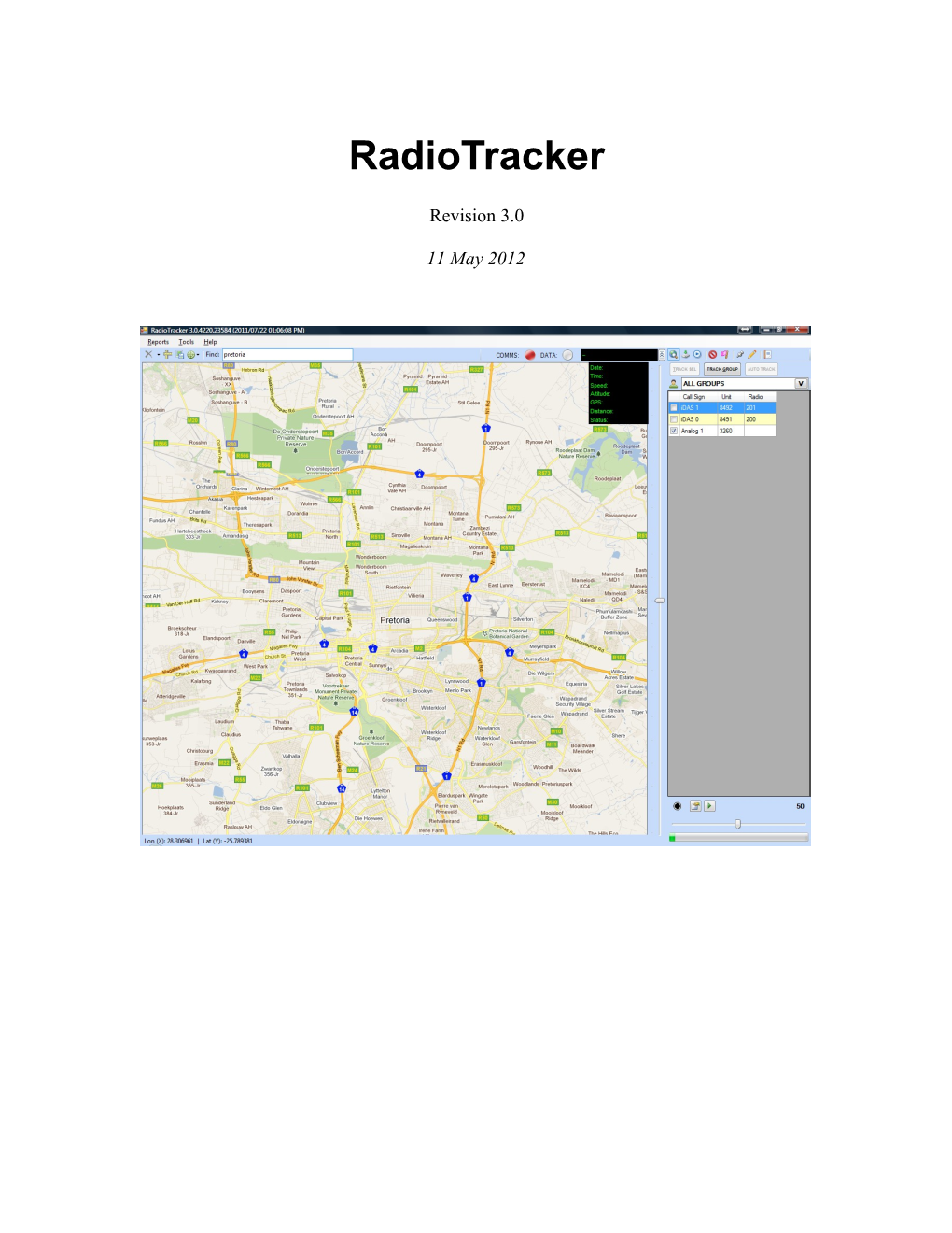 Installing RADIO TRACKER