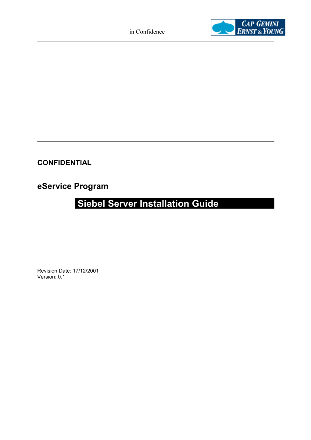 Siebel Client Installation Guide