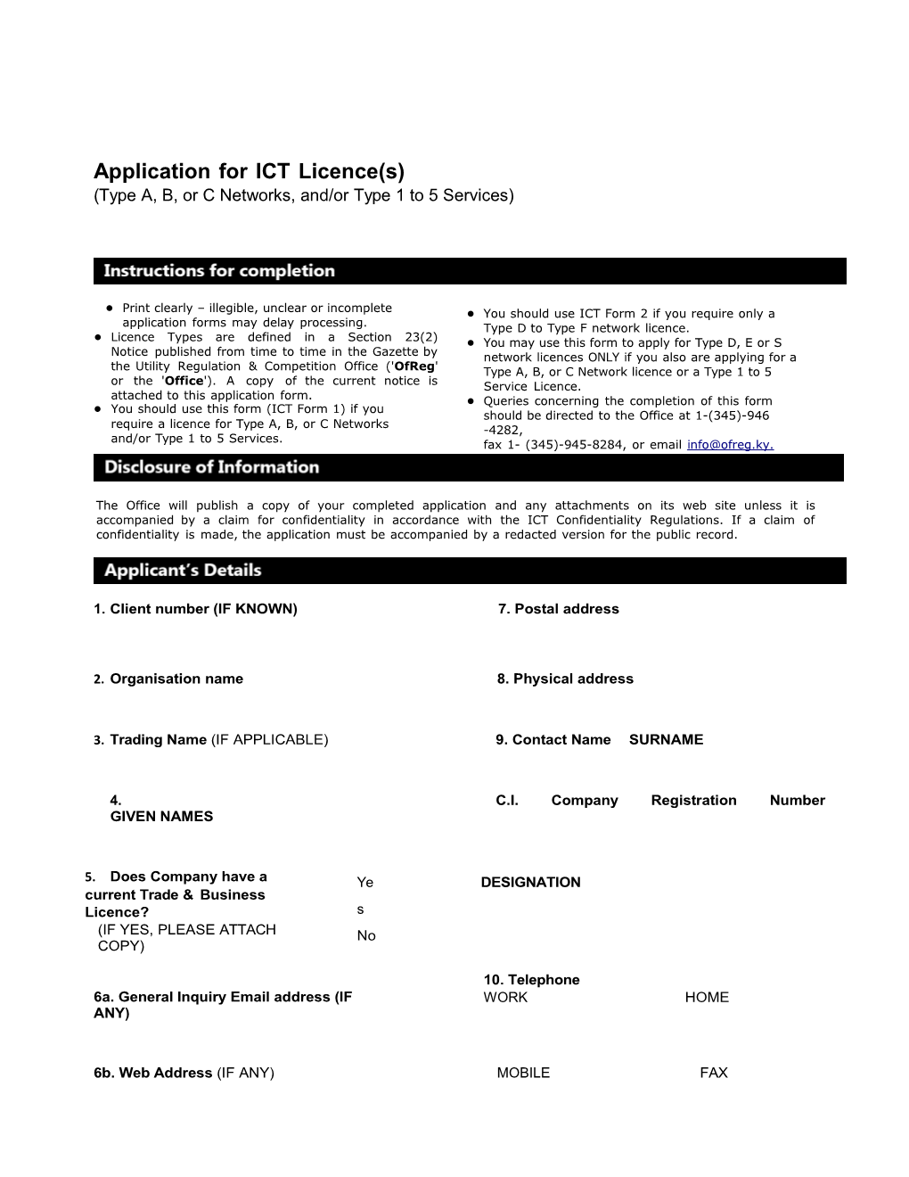 Typea, B, Or C Networks, And/Ortype 1 to 5 Services